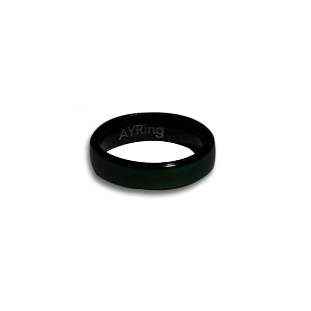 AYRing Temperature Affect Color Changing Mood Ring