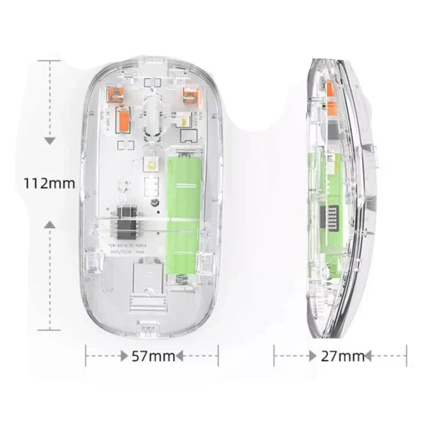 Bluetooth Dual-Mode Rechargeable Mouse